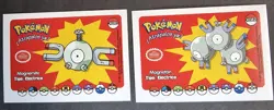 MAGNEMITE X MAGNETON EVOLUTION LOT - WHOS THAT POKEMON VINTAGE 1997 CCG - Image 1