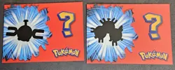 MAGNEMITE X MAGNETON EVOLUTION LOT - WHOS THAT POKEMON VINTAGE 1997 CCG - Image 2