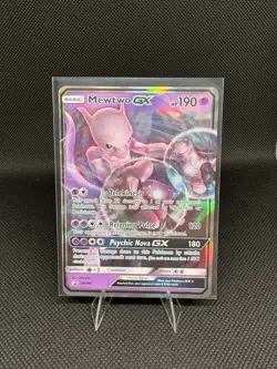 Pokemon Mewtwo GX SM196 | LP - Image 1