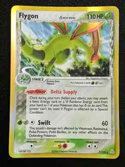 Flygon δ - HP 094/108 - Holon Phantoms - Rare Holo - English Pokemon TCG - Image 1