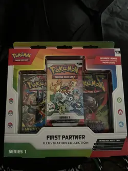 Pokemon TCG First Partner Illustration Collection Series 1 New Sealed - Image 1