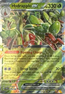 Hydrapple ex 142 HOLO Double Rare Stellar Crown Pokemon Near Mint - Image 1