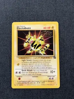 Pokemon TCG Electabuzz (Movie Promo) 02/53 Wotc Promo Regular Moderately Played - Image 1