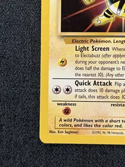 Pokemon TCG Electabuzz (Movie Promo) 02/53 Wotc Promo Regular Moderately Played - Image 2
