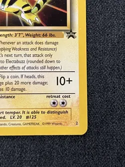 Pokemon TCG Electabuzz (Movie Promo) 02/53 Wotc Promo Regular Moderately Played - Image 5