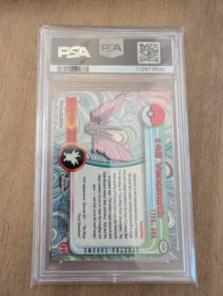 Venomoth Topps Chrome Spectra - PSA 9 - Pokemon - Image 2