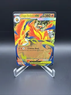 Pokemon TCG Mega Emboar ex - 035 - ME: Mega Evolution Promo (MEP) Near Mint - Image 1