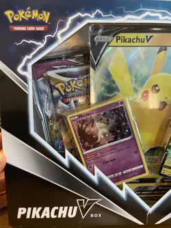 Pokemon Pikachu V Box New and Sealed - Image 2