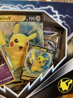 Pokemon Pikachu V Box New and Sealed - Image 3