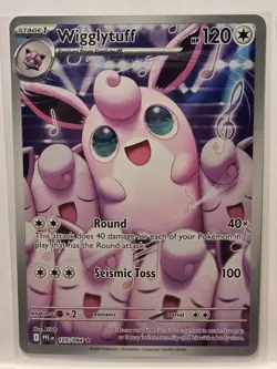 Pokemon TCG Wigglytuff 105/094 Illustration Rare Phantasmal Flames English NM - Image 1