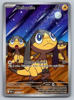 Pokemon Mega Evolution Helioptile 143/132 NM - Image 1