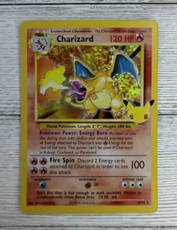 Pokemon TCG Celebrations 4/102 Charizard Holo Rare - Image 1