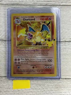 Pokemon TCG Celebrations 4/102 Charizard Holo Rare - Image 3