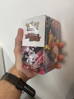 Pokemon TCG Destined Rivals Half Booster Box 18 Pack - Brand New - Image 1