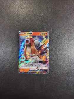 Entei GX 10/73 Shining Legends Holo Pokemon TCG - Image 1