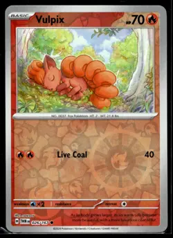 Vulpix SV06: Twilight Masquerade 026/167 LP Pokemon TCG | Buy 1 Get 2 Free - Image 1