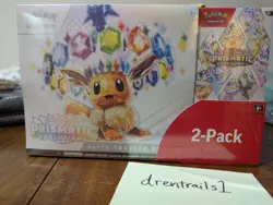 Costco Pokemon Prismatic Evolutions 2-Pack Trainer Box and Booster Bundle Sealed - Image 1