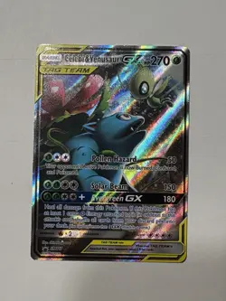Celebrate & Venasaur GX SM167 Black Star Promo Pokemon TCG NM 2019 Tag Team LP - Image 1