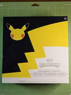 Pokemon Center Exclusive Celebrations Elite Trainer Box ETB 25th Anniversary NEW - Image 1
