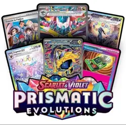Pokemon TCG: Scarlet and Violet Prismatic Evolutions x1 Booster Pack Sealed/New - Image 3