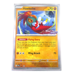 Pokemon TCG R-Holo Hawlucha LP Stamped Prerelease Scarlet & Violet Promo 007 - Image 2