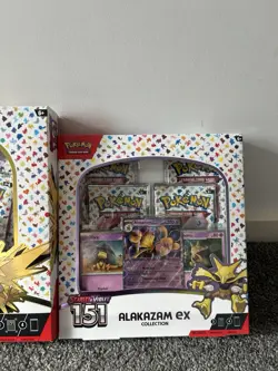 Pokemon TCG Scarlet & Violet 151 - Zapdos ex & Alakazam ex Collection - 2 Boxes - Image 3