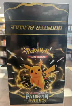 Pokemon TCG Scarlet & Violet Paldean Fates Booster Bundle Display Factory Sealed - Image 1
