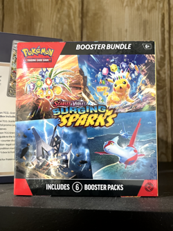 Pokemon TCG Surging Sparks Booster Bundle Box Factory Sealed! 6 Packs! - Image 1