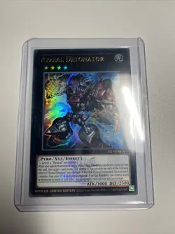 Yugioh Ryzeal Detonator 25LP-EN014 Emblazoned Ultra Rare - Image 1