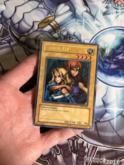 (43) Yugioh - Gemini Elf LON-000 SECRET LP - Image 3
