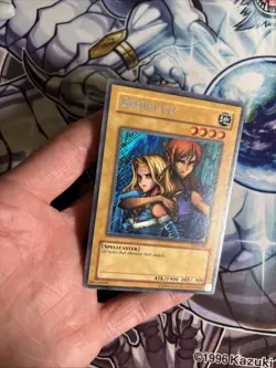 (43) Yugioh - Gemini Elf LON-000 SECRET LP - Image 5