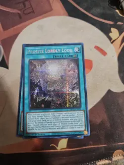 Yugioh! Primite Lordly Lode 2025 Mega-Pack MP25-EN114 Prismatic Secret Rare - Image 1