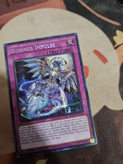 Yugioh! Dominus Impulse 2025 Mega-Pack MP25-EN116 Prismatic Secret Rare - Image 1