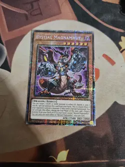 Yugioh! Bystial Magnamhut 2025 Mega-Pack MP25-EN043 STARLIGHT Secret Rare - Image 1