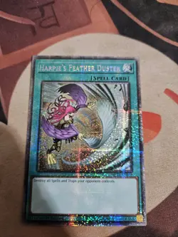 Yugioh Mega Pack 2025 - Harpies Feather Duster Starlight Rare 1st Edition - Image 1