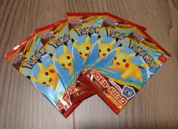 Pokemon Card McDonald's Promo ５ Pack Pikachu 020/M-P and Random Card Japanese - Image 1