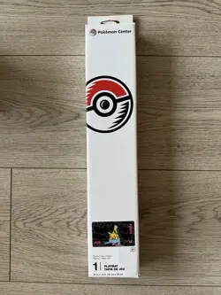 Sealed Pokemon Center Exclusive Neon Charge Pikachu Trading Card Playmat - Image 1
