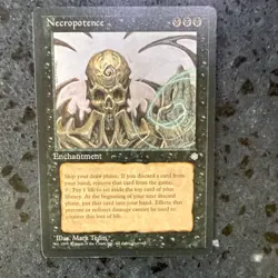 MTG Necropotence - Ice Age - Magic the Gathering - Image 1