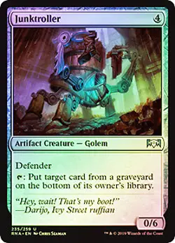 Junktroller FOIL Ravnica Allegiance NM Artifact Uncommon MAGIC CARD ABUGames - Image 1