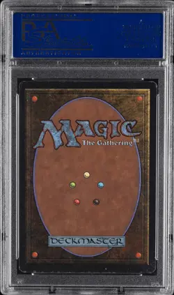 1993 MTG UNLIMITED EDITION BLACK LOTUS PSA 9 - Image 2