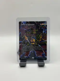 MTG, Waves of Aggression 13 NM (Borderless) Teenage Mutant Ninja Turtles PZA - Image 1