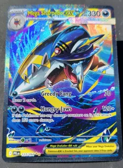 Mega Sharpedo Ex 127/094 Ultra Rare Phantasmal flames pokemon tcg - Image 3