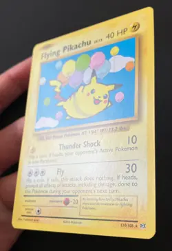 Flying Pikachu 110/108 XY Evolutions SECRET RARE NON-HOLO Pokemon Card Near Mint - Image 4