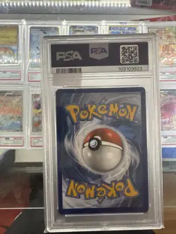 2021 POKEMON SWORD & SHIELD FUSION STRIKE #251 FULL ART/MEW V PSA 9 - Image 2