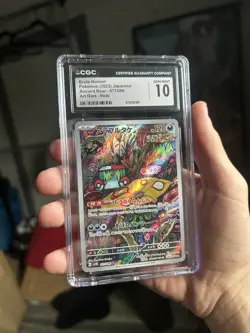 CGC Gem Mint 10 Brute Bonnet Art Rare 077/066 Pokemon Japanese Ancient Roar sv4K - Image 1