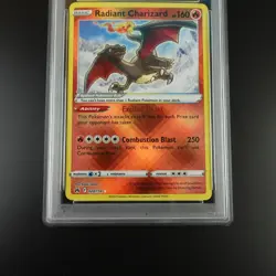 PSA 10 Radiant Charizard 020/159 Pokemon Crown Zenith Holo Graded Card - Image 3