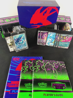Pokemon Shrouded Fable & Darkness Ablaze Collection 3 ETBs 100's of Cards Dice + - Image 1