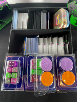Pokemon Shrouded Fable & Darkness Ablaze Collection 3 ETBs 100's of Cards Dice + - Image 2