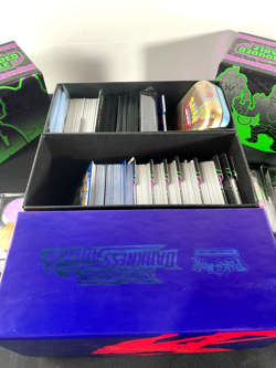 Pokemon Shrouded Fable & Darkness Ablaze Collection 3 ETBs 100's of Cards Dice + - Image 5