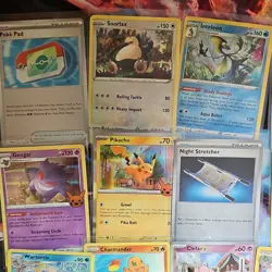 Pokemon TCG lot Assorted 20 cards Promo, Stamp Holo Gengar, Pikachu Charizard - Image 2